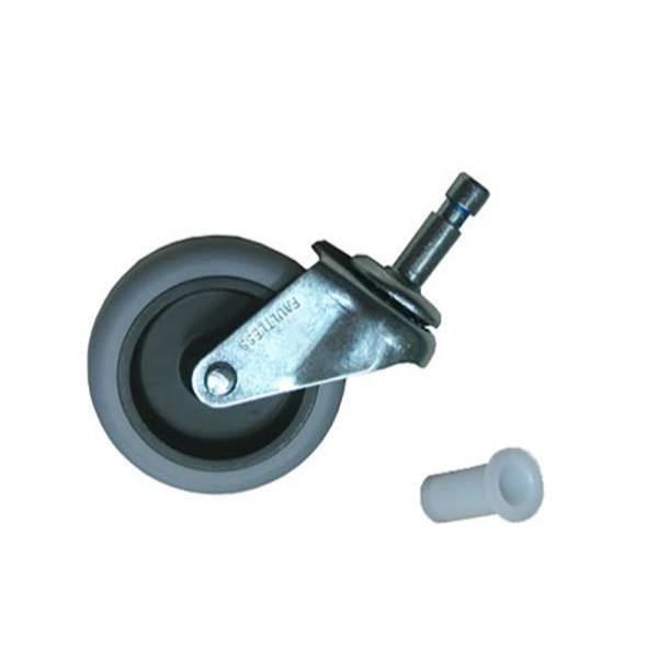 Rubbermaid Commercial 3 Inch Swivel Stem Caster With Insert Rubbermaid Commercial Triple Trolley