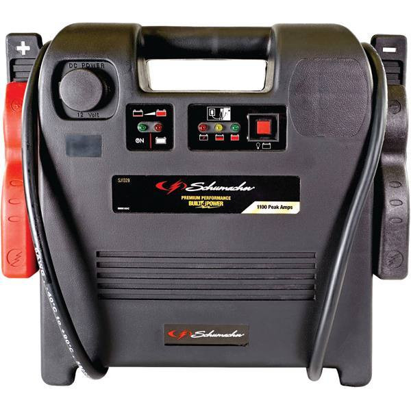 Schumacher 1100 PEAK Amp Jump Starter Plus Portable Power