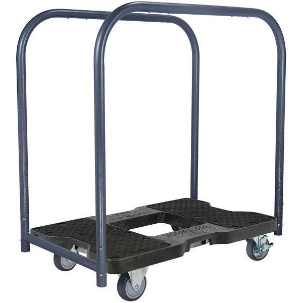 Snap-Loc 1200 Lb. Polypropylene Professional E-Track Panel Cart Dolly (Black)