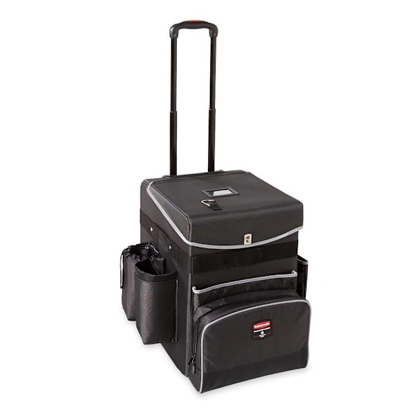 Rubbermaid Commercial Executive Quick Cart with Teflon Fabric Protector, Dark Gray, Medium
