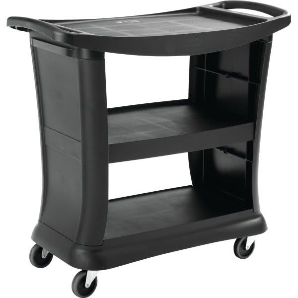 Rubbermaid Commercial Executive Series Service Cart (Black)