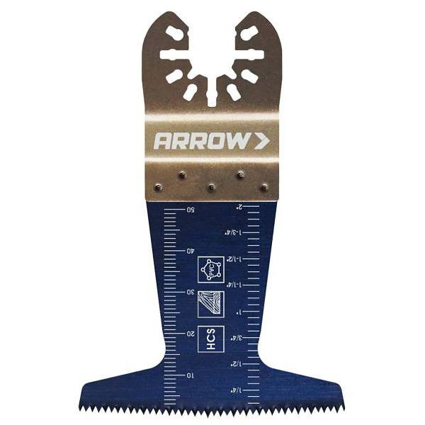 Arrow Japanese Tooth Tough Curve Hardwood Blade, 2-1/2", Package Of 3