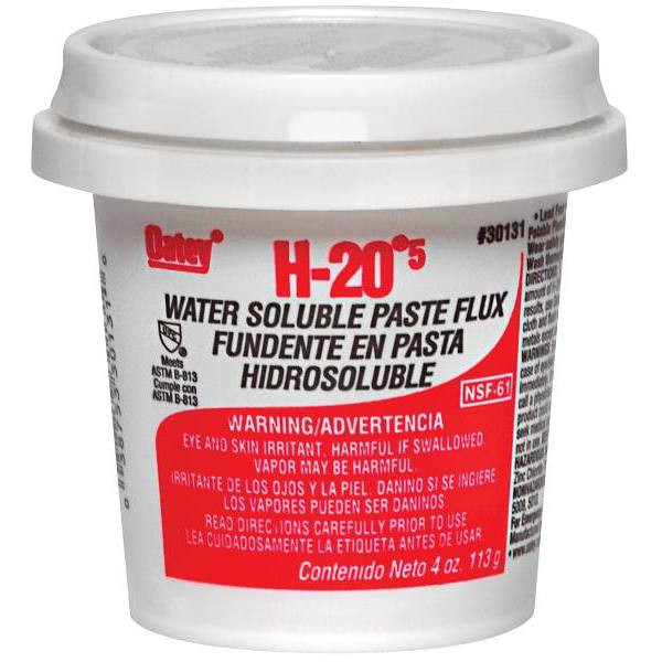 Oatey 4 Oz, H205 Water Soluble Flux