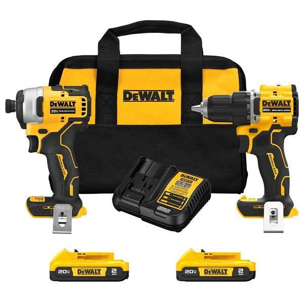 DeWalt Atomic 20v Max Brushless COMPACT Drill/Driver And Impact Driver Combo Kit