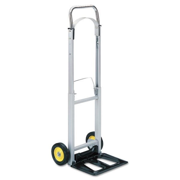 Safco Hideaway Aluminum Hand Truck, 250lb Capacity, 15 1/2w X 16 1/ 2d X 43 1/2h