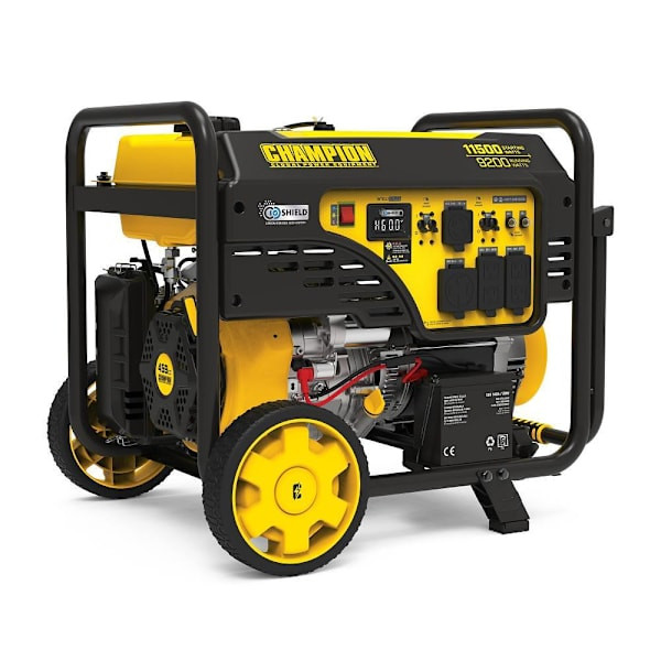 Champion Power Equipment 9200w Elec. Start Home Portable Generator,co Shield