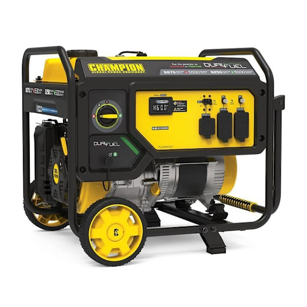 Champion Power Equipment 5500-Watt Dual Fuel Portable Generator With CO Shield