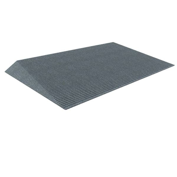 Ez-Access Transition Grey 2.5 In Angled Entry Mat
