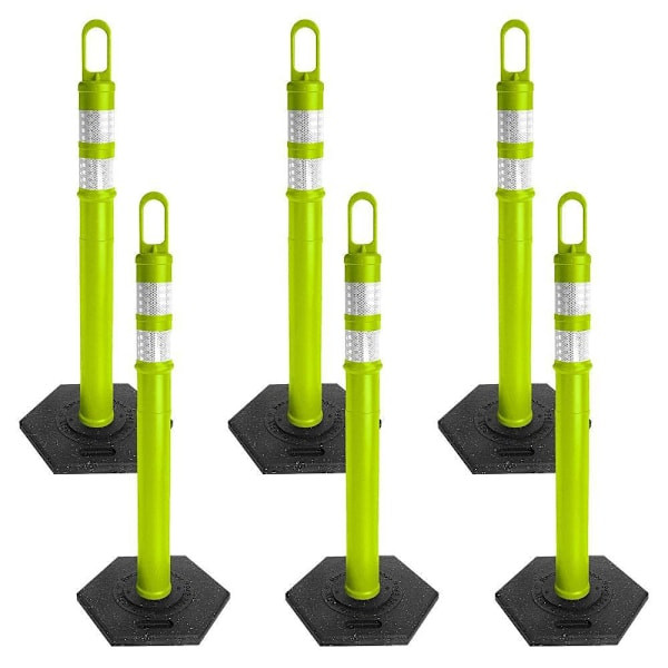 Mr. Chain Safety Green Delineators Package Of 6