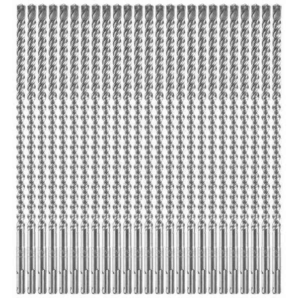 Bosch 3/8x10x12 Inch Bulldog Xtreme Carbide Rotary Hammer Drill Bits Pack Of 25