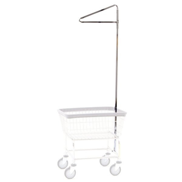 R&b Wire Chrome Single Pole Rack For Wire Laundry Carts