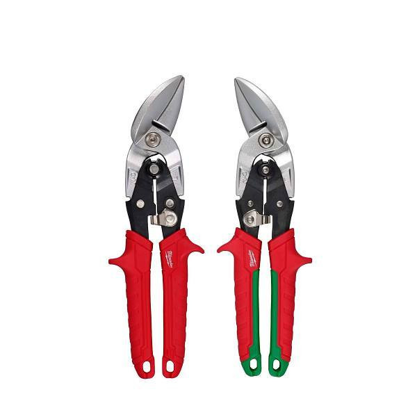 Milwaukee Offset Aviation Snip Set Package Of 2