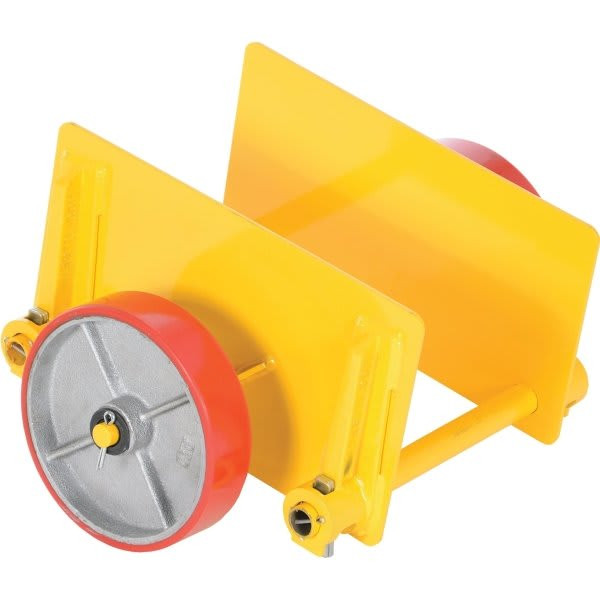 Vestil 1000 Lb Capacity Adjustable Panel Dolly With Poly-On Steel Caster