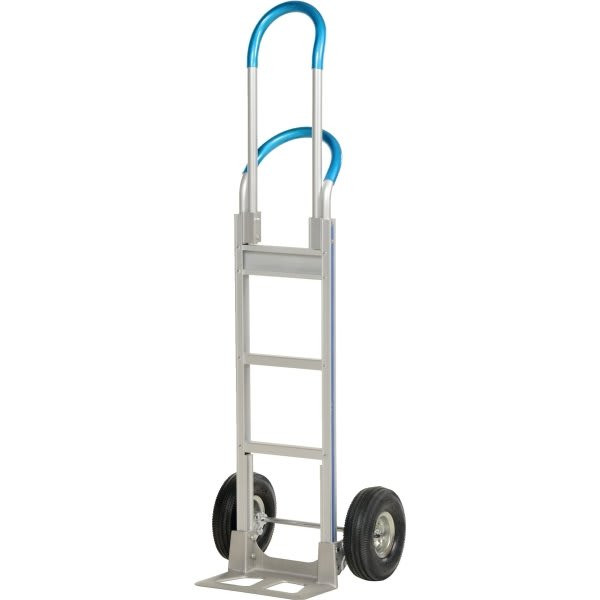 Vestil 500 Lb Capacity Silver Aluminum Loop Handle Hand Truck 62-7/2" X 18"