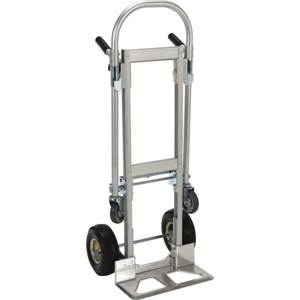 Vestil 500 Lb Capacity Aluminum Convertible Hand Truck