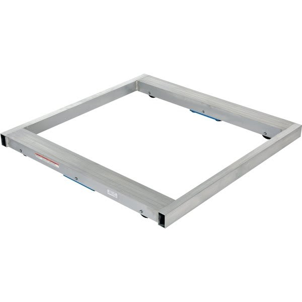 Vestil 6000 Lb Capacity Aluminum Pallet Dolly 48" X 48"