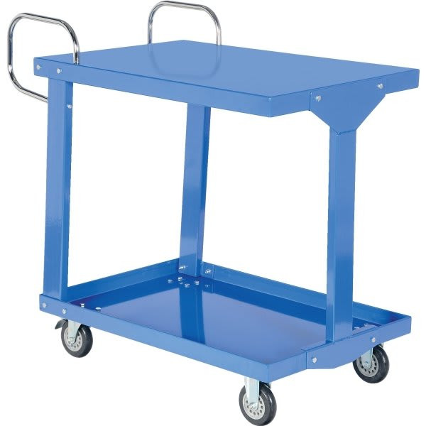 Vestil 1200 Lb Capacity Blue Steel Easy Access Stock Truck 36" X 24"