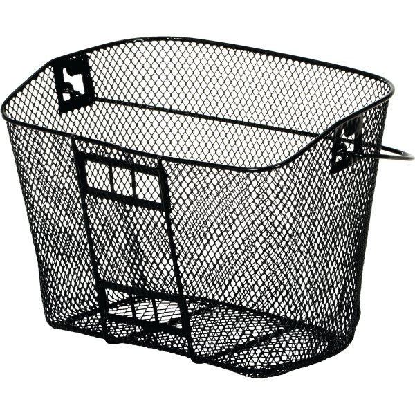 Vestil Black Easy Access Stock Truck With Storage Basket, (2-Pack)