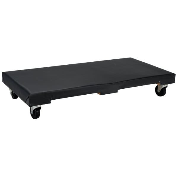 Vestil 1200 Lb Capacity Black Hardwood Vinyl Covered Dolly 48" X 24"