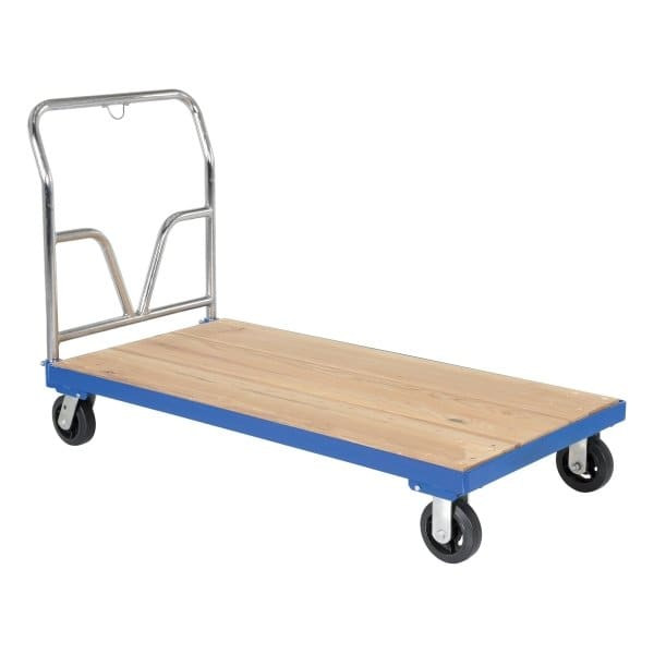 Vestil 1600 Lb Capacity Hardwood Steel Frame Platform Truck 54" X 27"