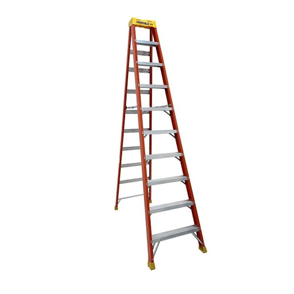 Louisville Ladder 10 Ft. Fiberglass Step Ladder Type 1A
