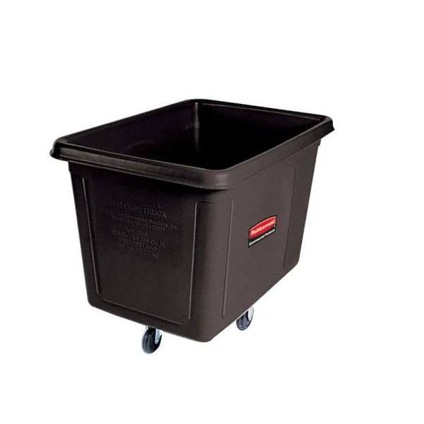Rubbermaid Commercial 14 Cu. Ft. Cube Truck (Black)