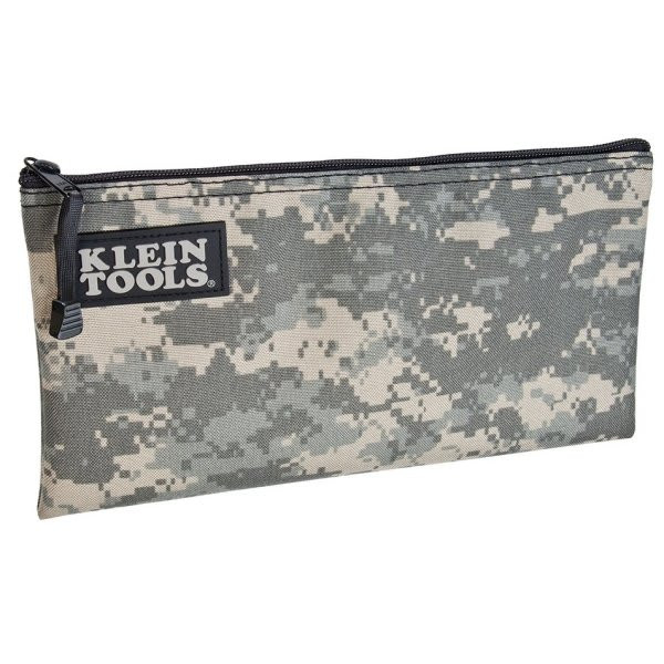 Klein Tools Camouflage Ballistic Nylon Zipper Bag 12.5"