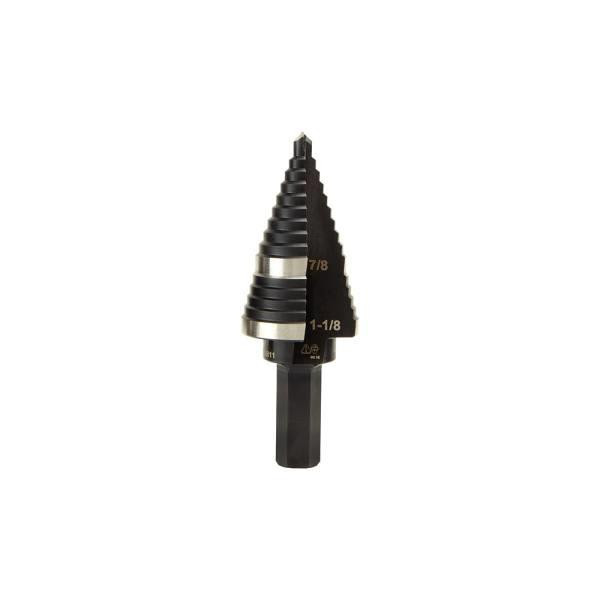Klein Tools Step Drill Bit #11 Double-Fluted