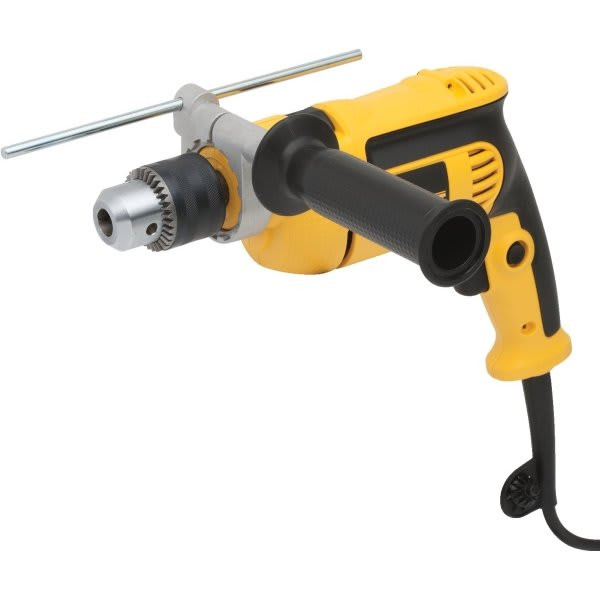 Dewalt 1/2 In 7 Amp Single Speed Corded Hammer Drill Kit