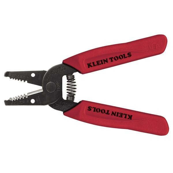 Klein Tools Wire Stripper/Cutter , Red Handle