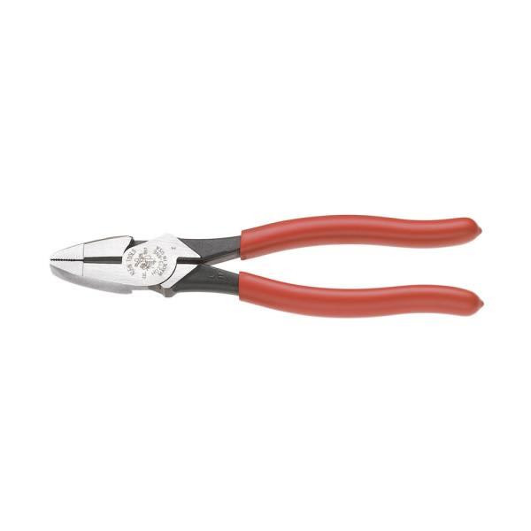 Klein Tools 9'' High-Leverage Side-Cutting Pliers, Handle Helps Absorb "Snap"