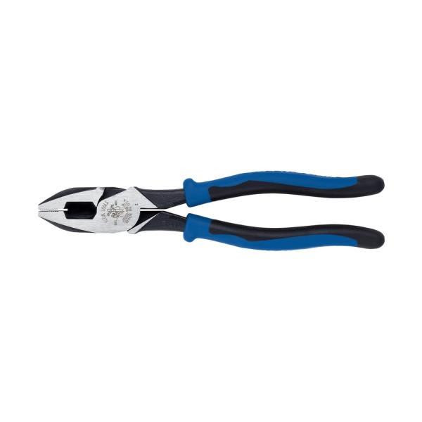 Klein Tools 9'' Journeyman High-Leverage Side-Cutting Fish Tape Pulling Pliers