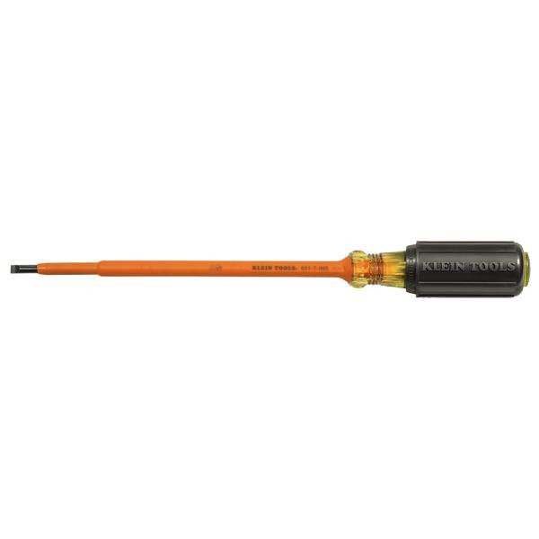 Klein Tools Insulated 3/16'' Cabinet-Tip Screwdriver