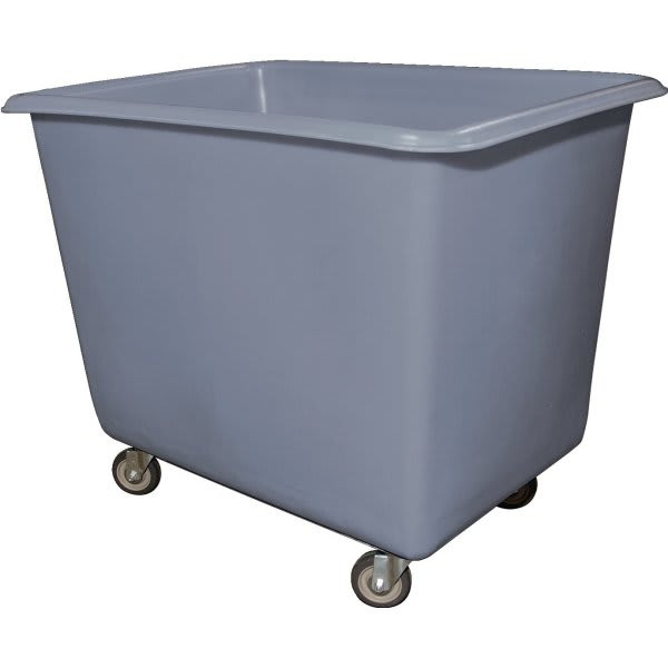 Royal Basket Trucks 8 Bushel Polyethylene Basket Truck, Gray
