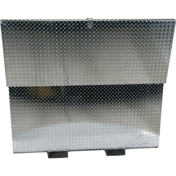 Vestil Aluminum Portable Tool Box With Fork Pockets 60w X 24l X 30"H