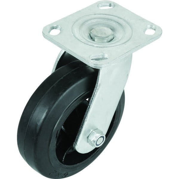 Shepherd 6" Mold On Rubber Swivel Caster