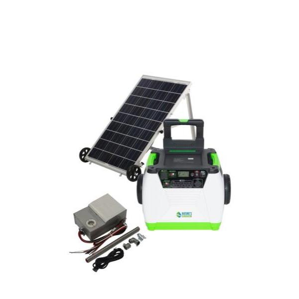 Nature'S Generator Gold 1800w/60ah Pe System Generator, Solar Panel And Grid Kit