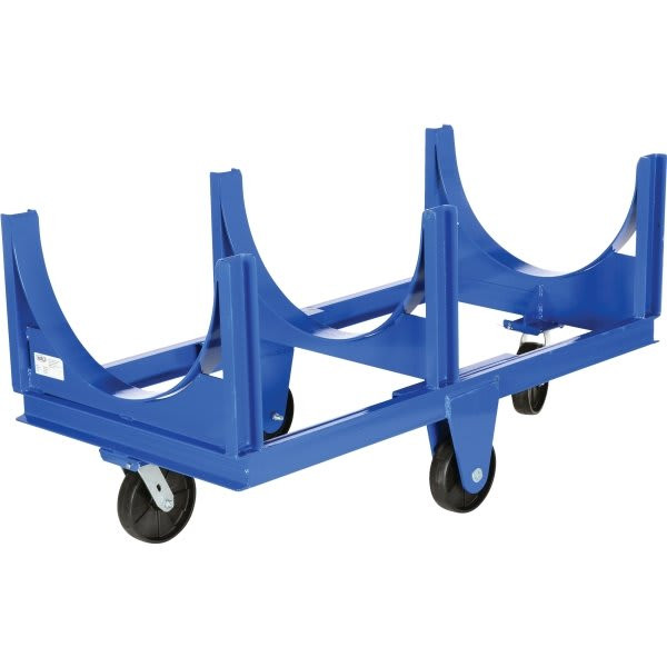 Vestil Blue Heavy-Duty Cradle Cart 60 X 31.5"