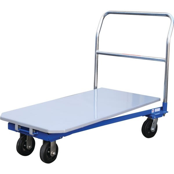Vestil 1500 Lb Capacity Blue Platform Nesting Cart