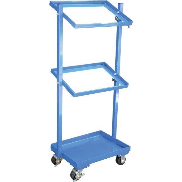 Vestil Blue Shelf Multi-Tier Cart