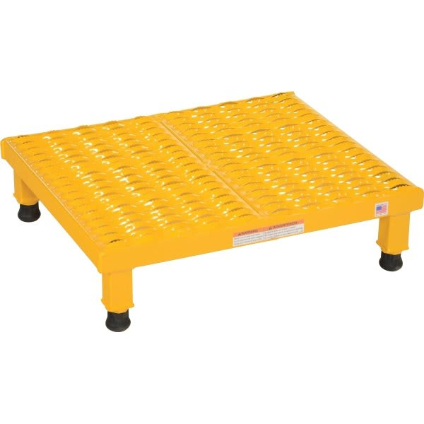 Vestil Steel Work-Mate Stand 24 X 24 X 8-3/4" With Serrated Deck
