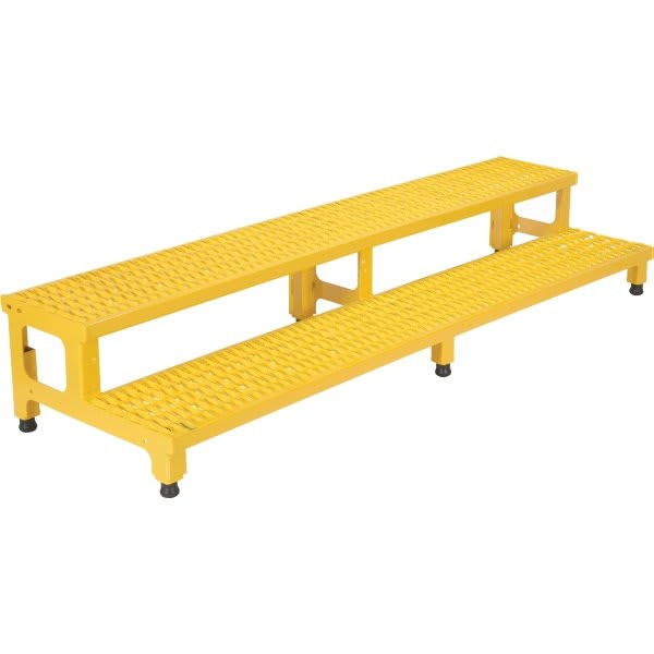 Vestil Adjustable Steel 2-Step Stand 72 X 23"