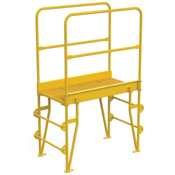 Vestil Steel 3-Step Vertical Crossover Ladder 32"