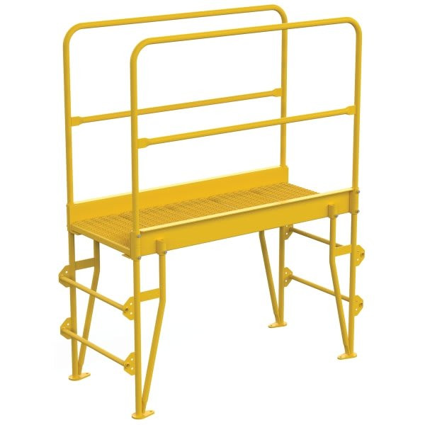 Vestil Steel 3-Step Vertical Crossover Ladder 44"