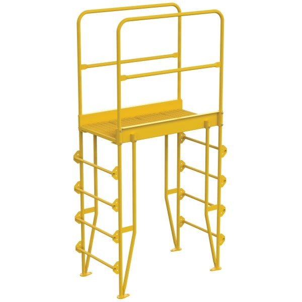 Vestil Steel 5-Step Vertical Crossover Ladder 32"