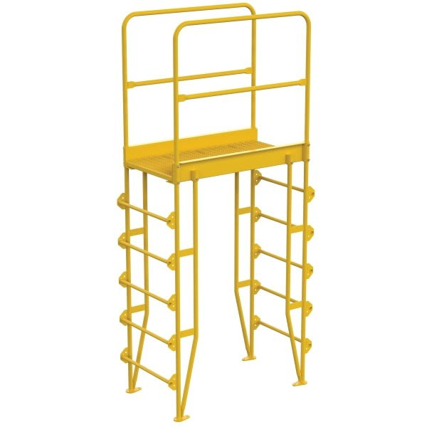 Vestil Steel 6-Step Vertical Crossover Ladder 32"