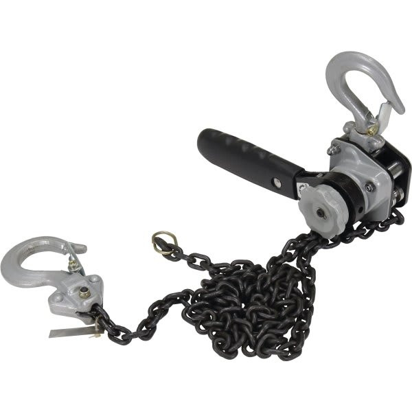 Vestil 500 Lb Capacity Orange Economy Lever Hoist 15'