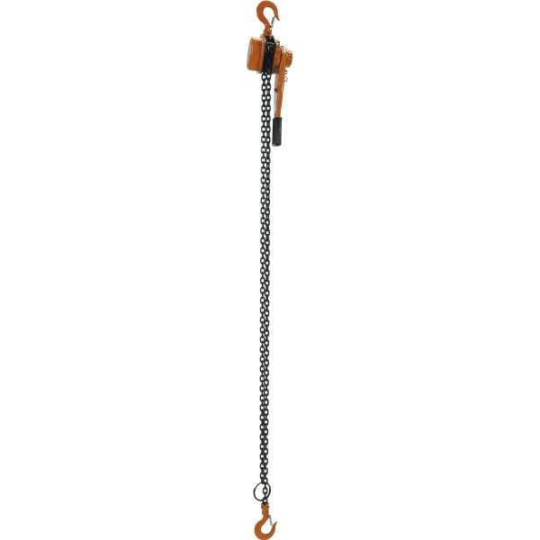 Vestil 1500 Lb Capacity Orange Economy Lever Hoist 20'