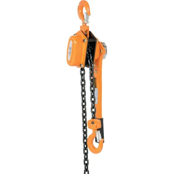 Vestil 3000 Lb Capacity Orange Economy Lever Hoist 10'