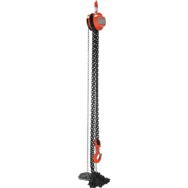 Vestil 10000 Lb Capacity Red Hand Chain Hoist 10'
